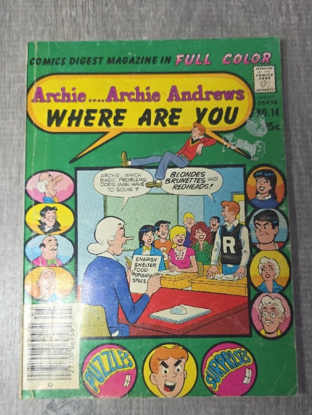 Archie Kids Comic Bundle - Colorful Green & Multicolor Covers